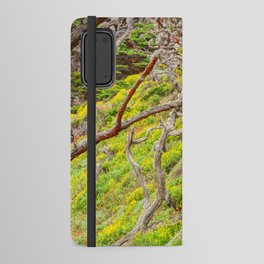 Wildflowers on Slope Android Wallet Case
