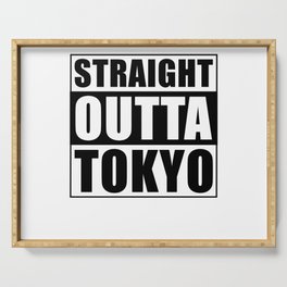 Straight Outta Tokyo Serving Tray