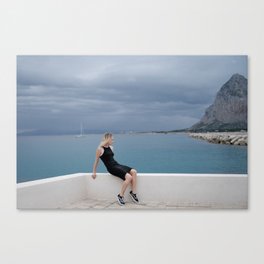 We’ve got a Storm for Breakfast Canvas Print