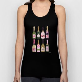 French Champagne Collection – Pink & Green Tank Top