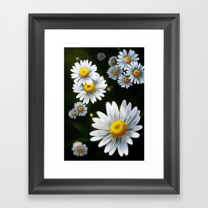 Daisy Framed Art Print