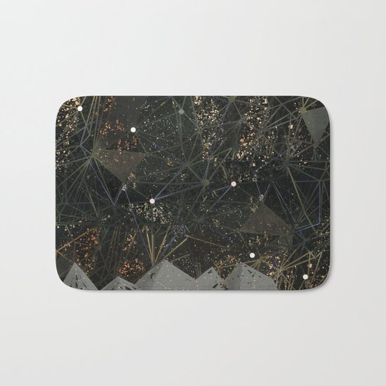 golden sky Bath Mat