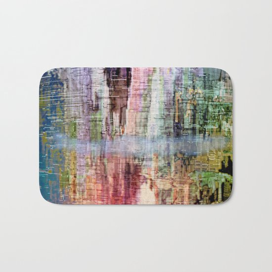 Born in a Wonderful World Bath Mat