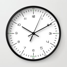 Minimalist Bauhaus Clock Wall Clock