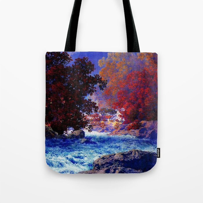 Maxfield Parrish Blue Tote Bag