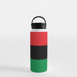 Pan African UNIA Flag Water Bottle