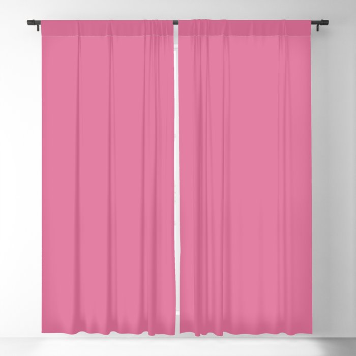 Pink Plastic Blackout Curtain