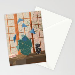 Japanese Kintsugi Vases Stationery Cards