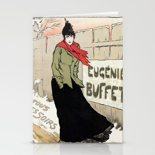 Eugénie Buffet winter Stationery Cards