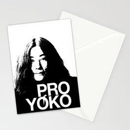 Pro Yoko Ono Stationery Cards
