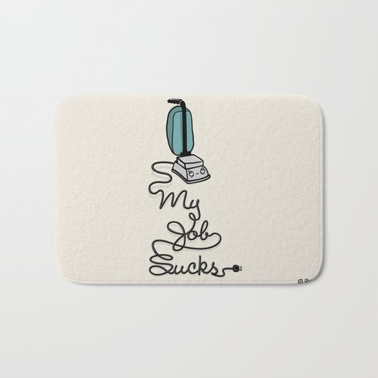 Sucky Job Bath Mat