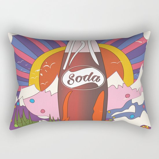 Soda Commercial Rectangular Pillow