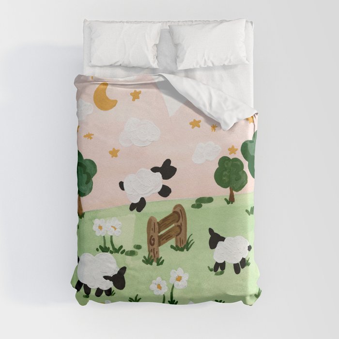 Counting Sheep Duvet Cover