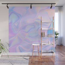 Purple Abstract Iridescent Wall Mural