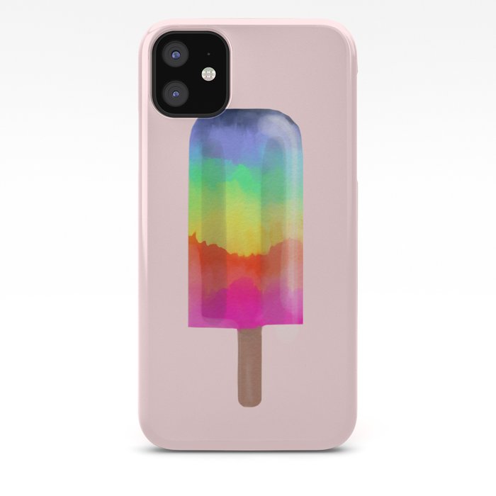 Rainbow Popsicle Iphone Case By Cafelab Society6