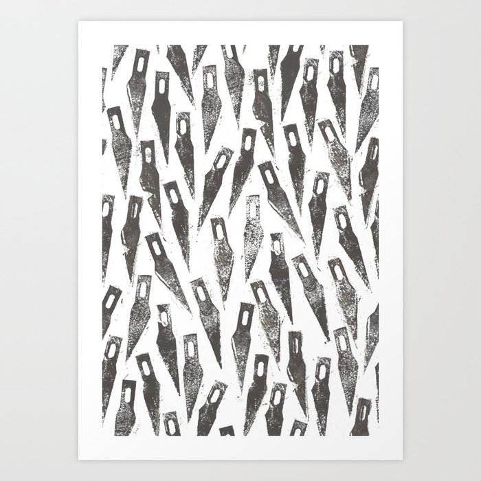 Blades Art Print