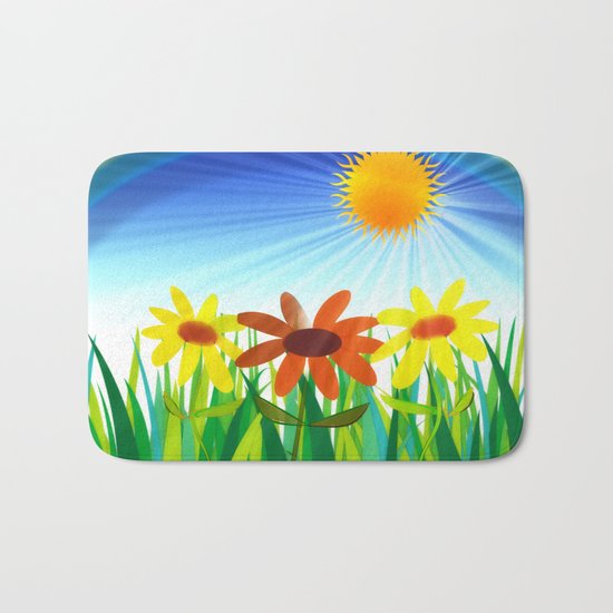 Let the Sun Shine In Bath Mat