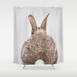 Rabbit Tail - Colorful Shower Curtain