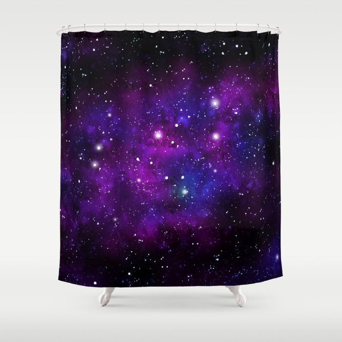 Madeleine Nebula Shower Curtain