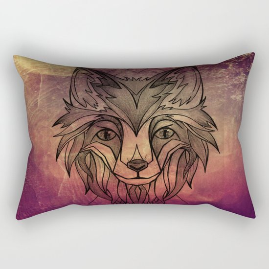 Fox Rectangular Pillow