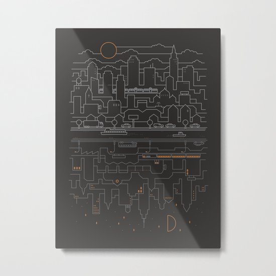 City 24 Metal Print