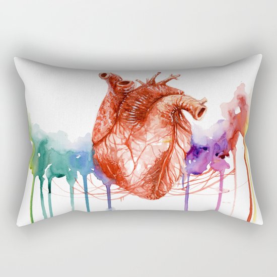 Let your heart lead the way Rectangular Pillow