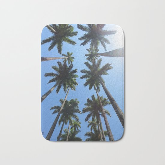 California Palm Trees Bath Mat