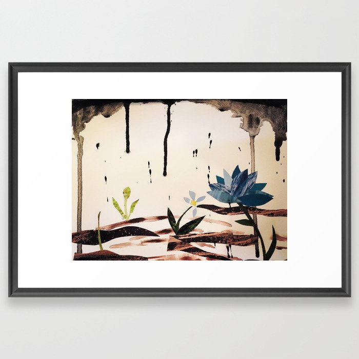 Beautiful Things out of Dust Framed Art Print