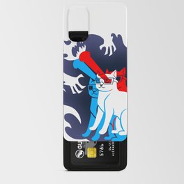 3D Glasses Cat | ZAP the Monster! Android Card Case