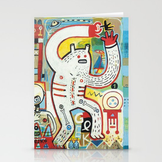 Geek shop Stationery Cards
