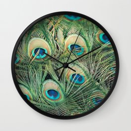 Loads of feathers Wall Clock