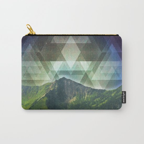 Geometric Nature Carry-All Pouch