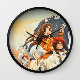 Kamisama Kiss   Wall Clock | Kotetsu, Anime, Minimalist, Manga, Kamisamakiss, Nanami, Tomoe, Otaku, Fox, Digital 
