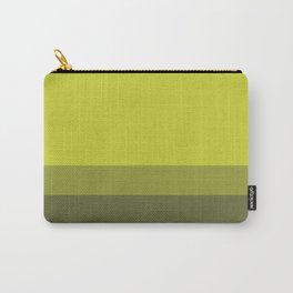 COLOR BLOCKED, CHARTREUSE Carry-All Pouch
