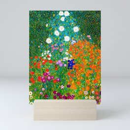 Gustav Klimt - Flower Garden Mini Art Print