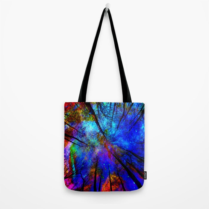 Colorful forest Tote Bag by haroulita | Society6
