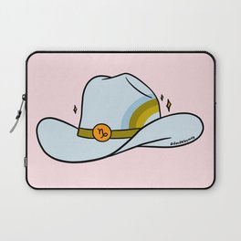 Capricorn Cowboy Hat Laptop Sleeve