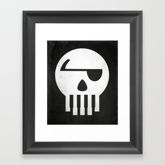 Music Piracy Framed Art Print
