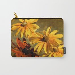 Sunshine in my Garden Two Carry-All Pouch | Nature, Mixed Media, Digital, Photo 