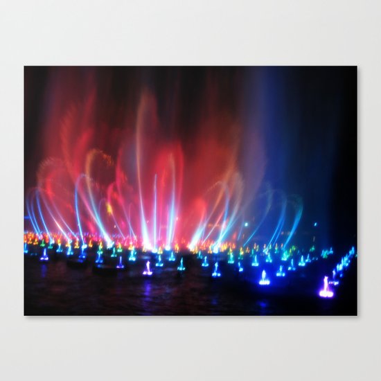 World Of Color II Canvas Print