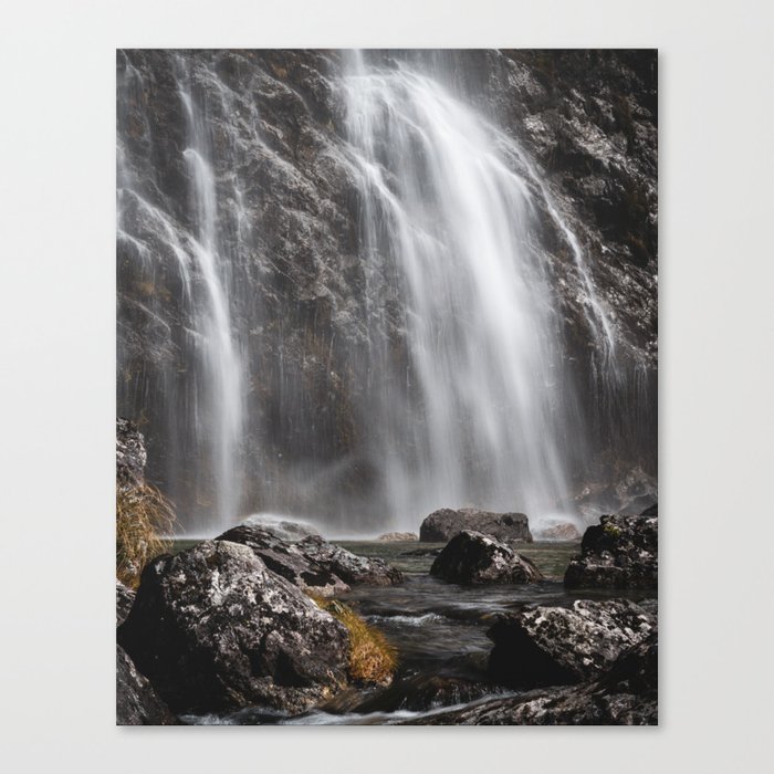 Earland Falls // Routeburn Track Otago NZ Photography Art Print Canvas Print