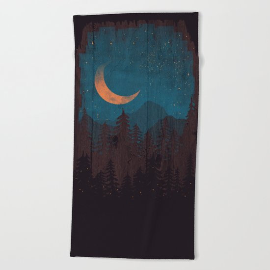 Those Summer Nights... Beach Towel