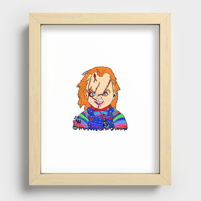 Chucky Recessed Framed Print