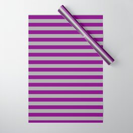 [ Thumbnail: Dark Grey & Purple Colored Striped/Lined Pattern Wrapping Paper ]