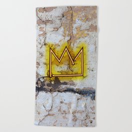 Crown “B” – NEON Beach Towel