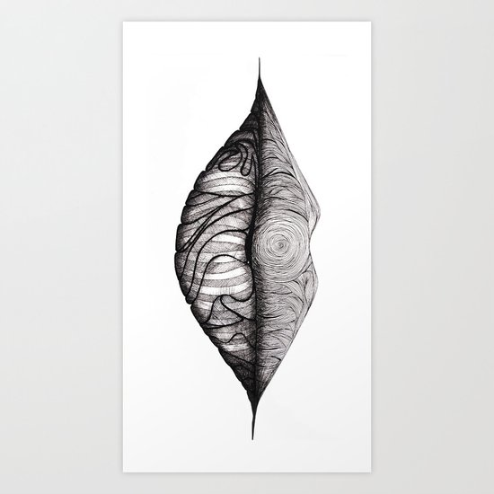 Lips Art Print