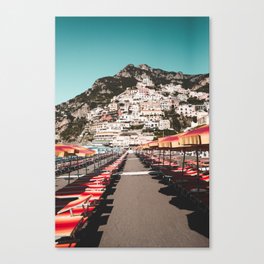 Positano Amalfi Coast Italy Canvas Print