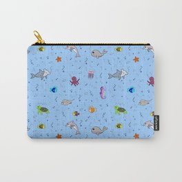 Sea creature pattern Carry-All Pouch