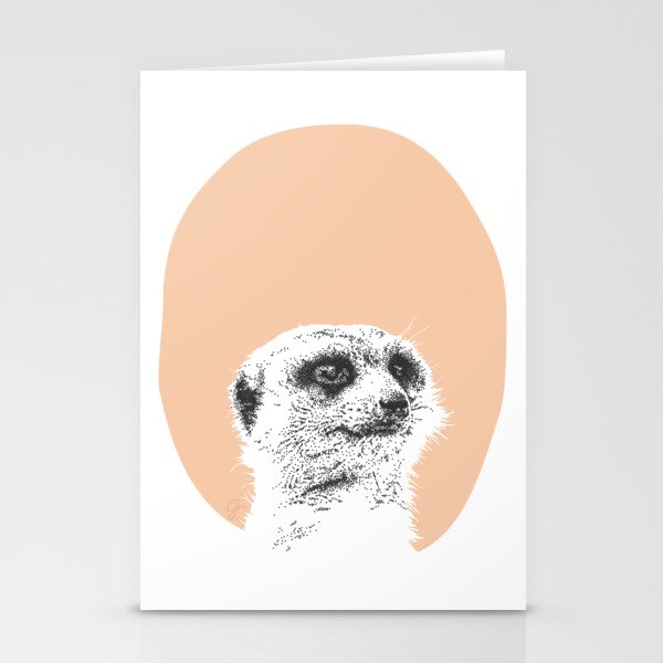 Meerkat Stationery Cards