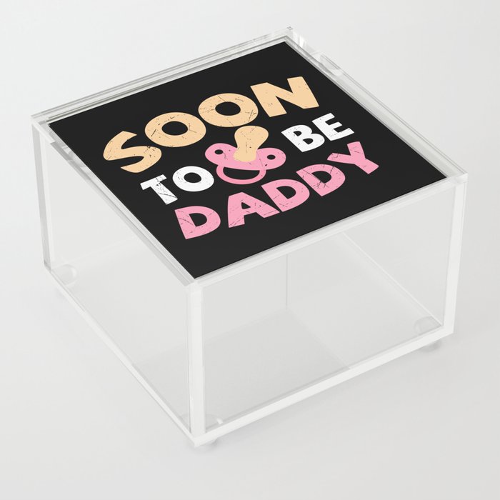 Soon To Be Daddy Acrylic Box